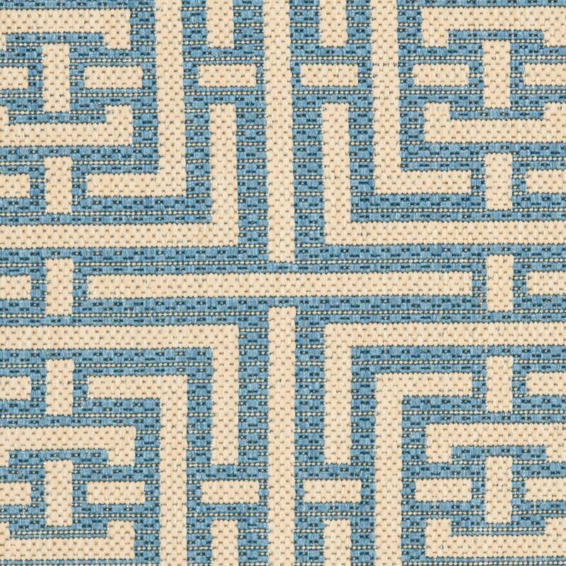 SAFAVIEH Courtyard Ginger Indoor/ Outdoor Waterproof Patio Backyard Rug