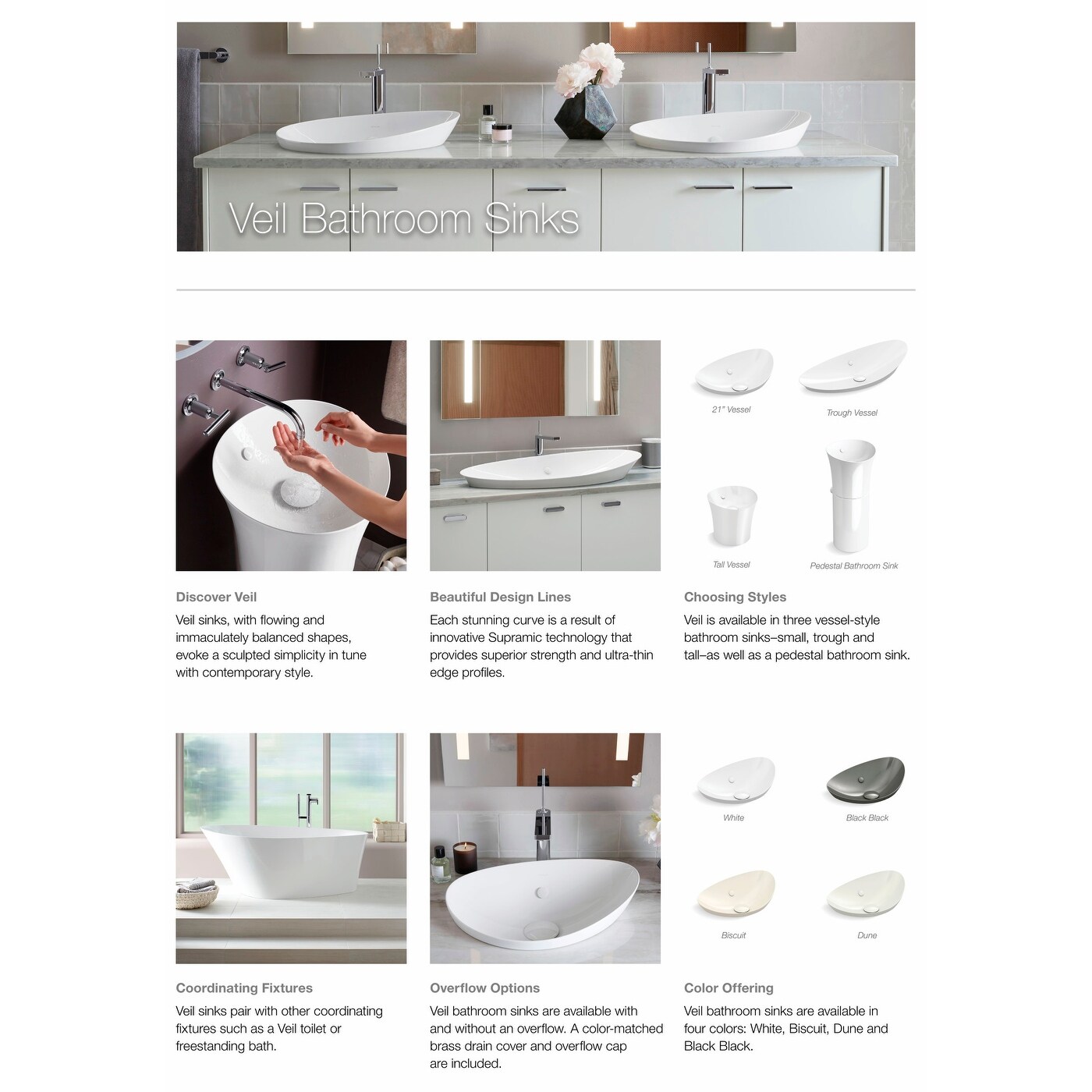 Shop Kohler K 20703 Veil Tall Pedestal Bathroom Sink Basin Overstock 26956156