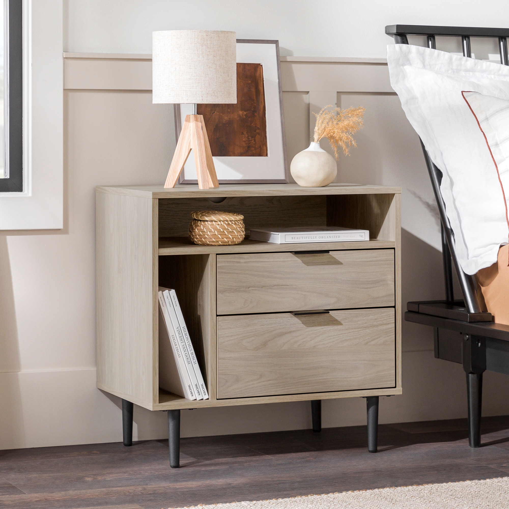 25 inch online high nightstand