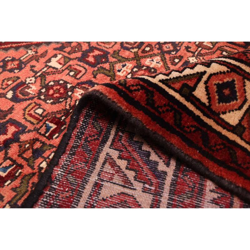 ECARPETGALLERY Hand-knotted Andelz Dark Copper Wool Rug - 3'7 x 9'11