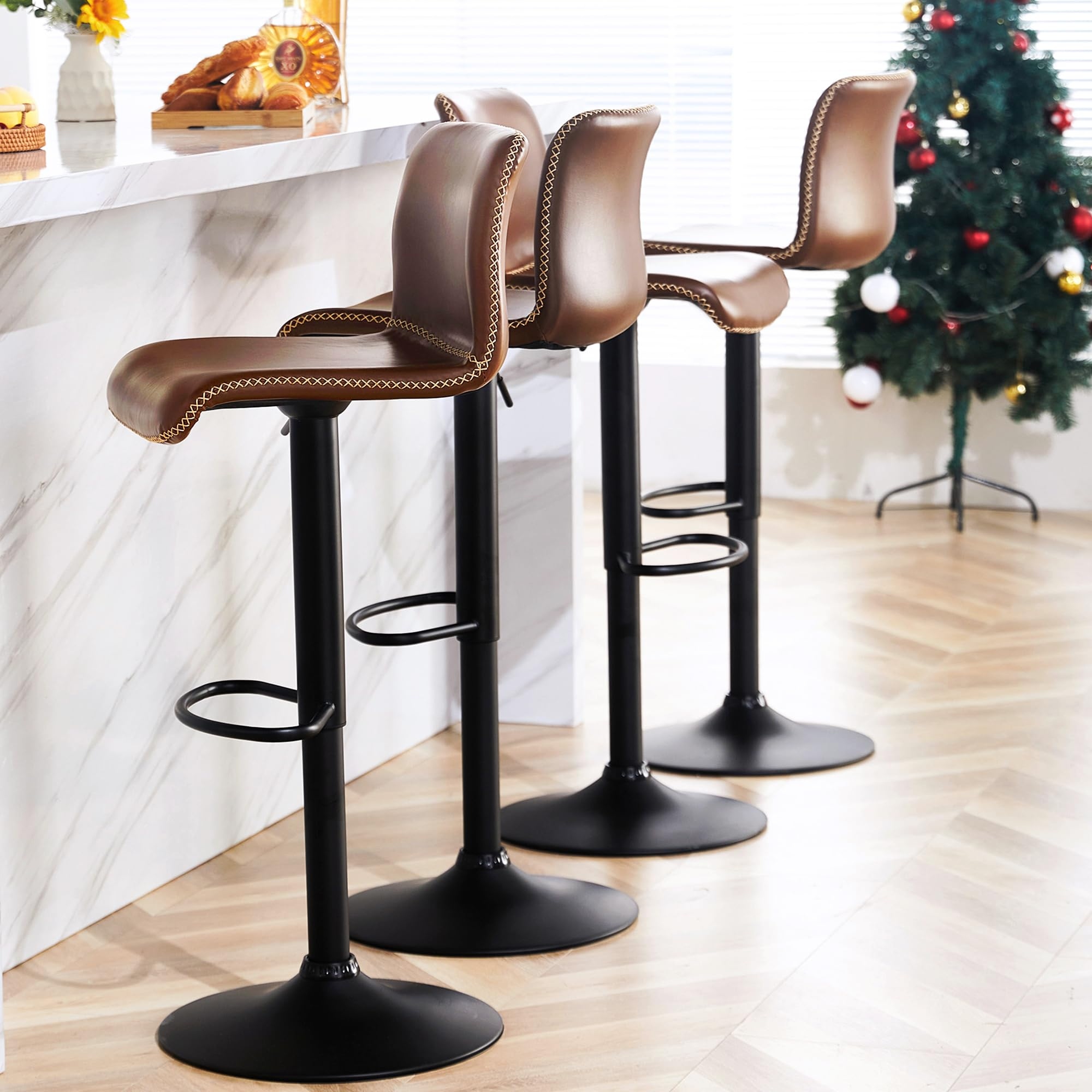 Set of 4 adjustable bar stools online
