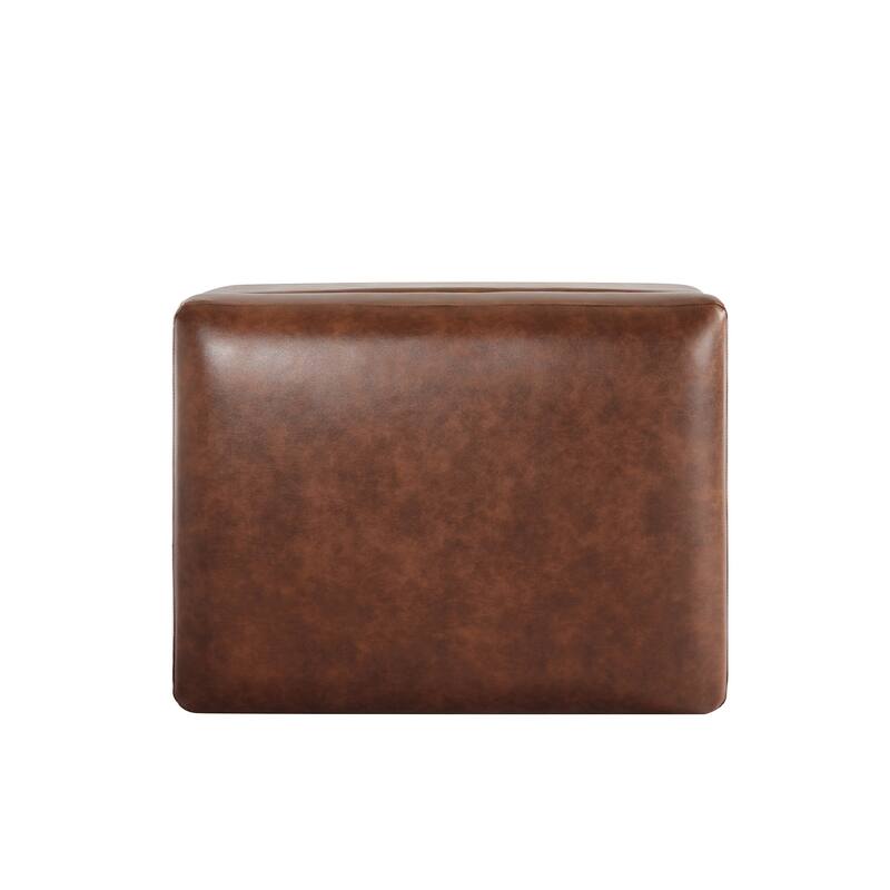 Morden Fort Tufted Storage Ottoman, Rectangular Footstool