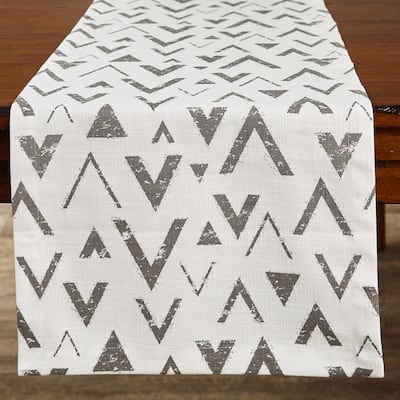 Split P Triangles Table Runner 15" x 72" - 15" X 72"