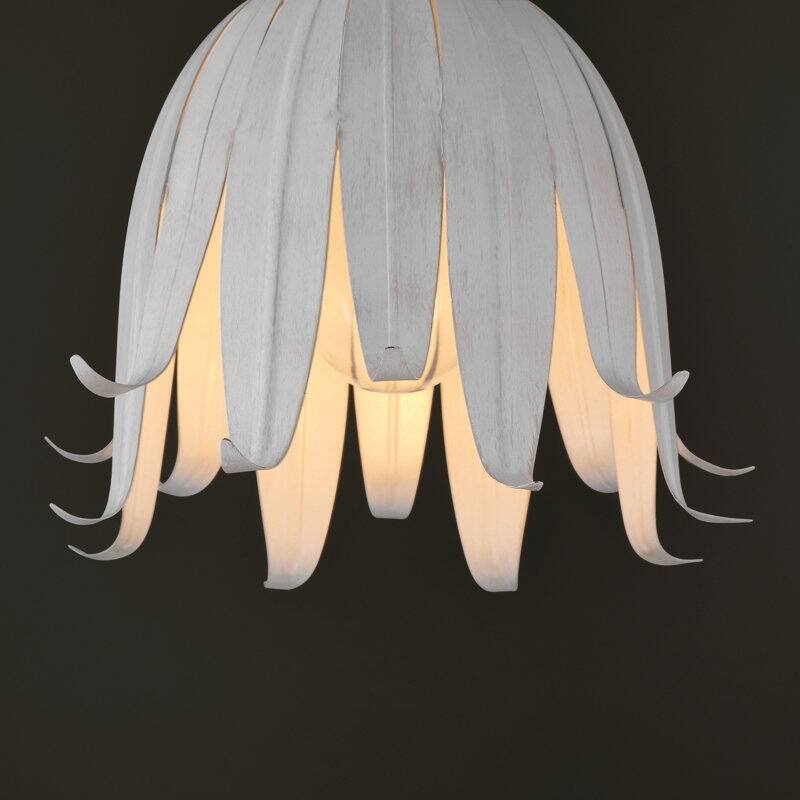 Acroma 1-Light Steel Dimmable Semi Flush Mount - N/A