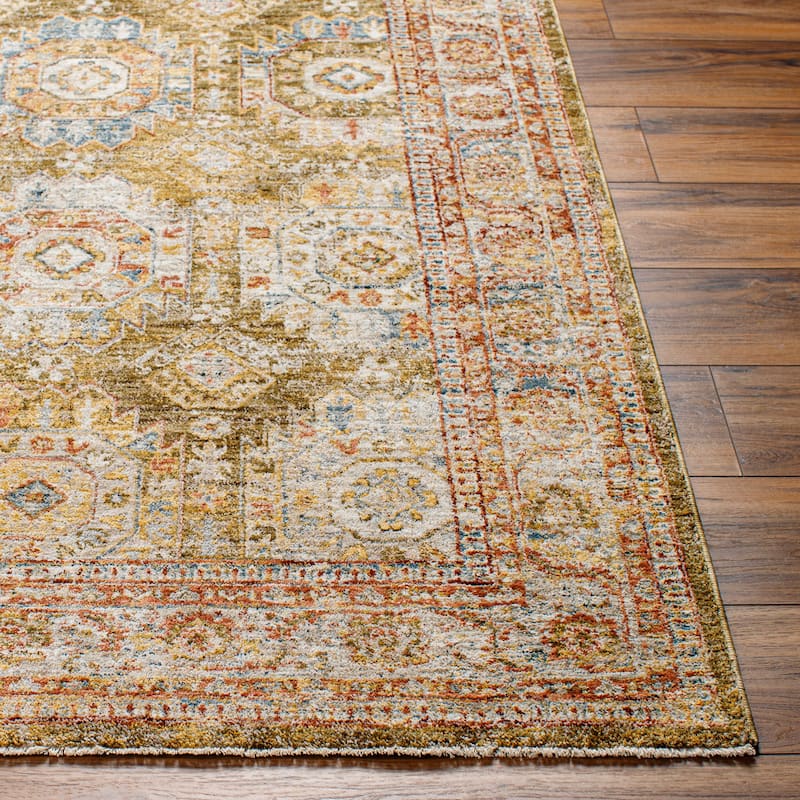 Livabliss Transitional Mona Lisa Medallion Area Rug