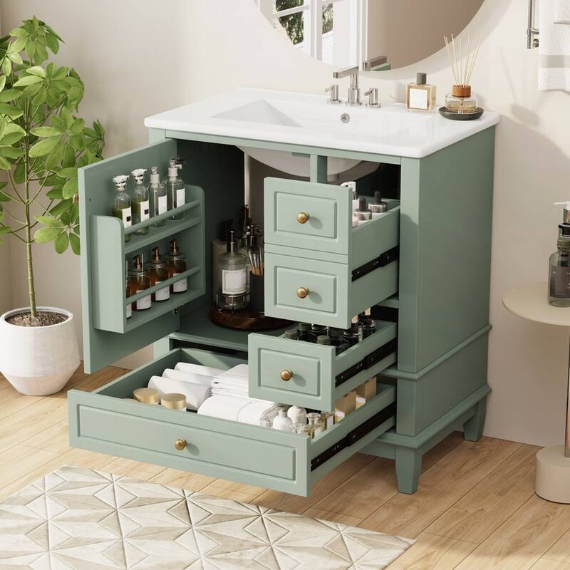 30" Bathroom Vanity with Sink