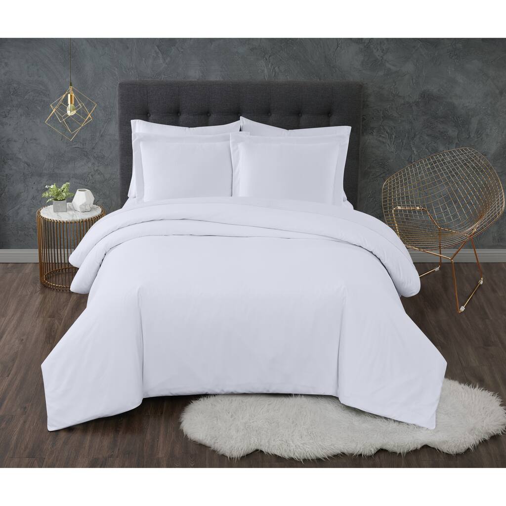 Truly Calm Antimicrobial 3 Piece Duvet Cover Set