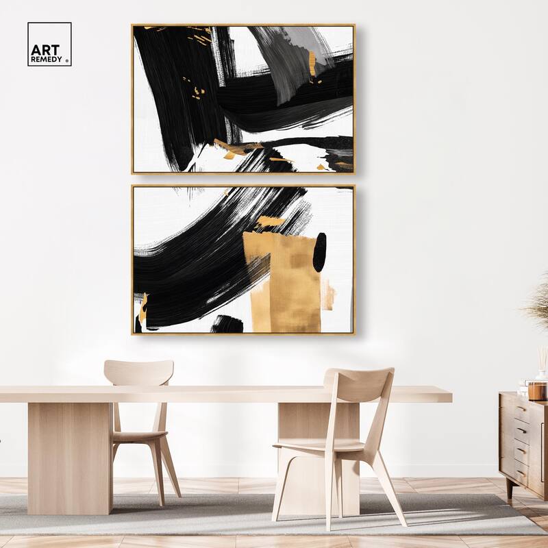 Refined Simplicity Canvas Set of 2 by Art Remedy