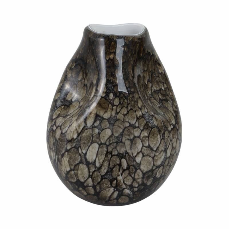 Glass Decorative Vase Handcrafted Modern Casual Home Style Piece