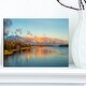 preview thumbnail 15 of 17, Designart "Autumn Sunset Panorama" Landscape Photo Canvas Print 12 in. wide x 8 in. high - 1 Panel