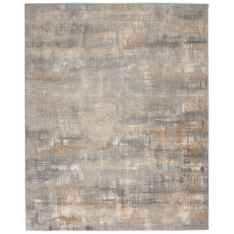 Calvin Klein Rush Contemporary Geometric Abstract Area Rug