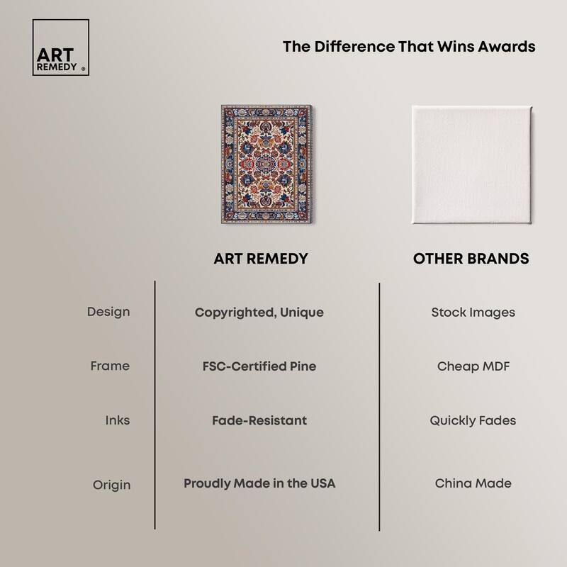 Morrocan Garden Canvas by Art Remedy, Gallery Wrapped