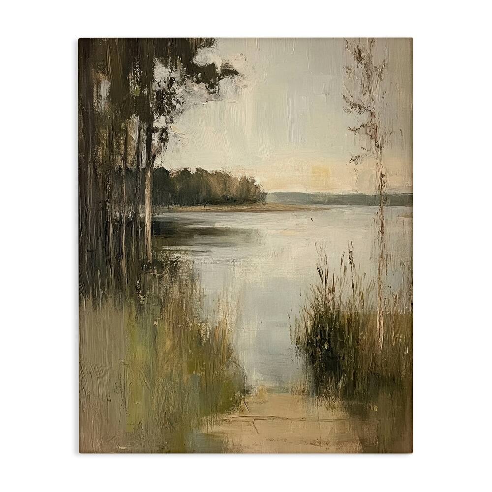 Stupell Wild Grasses by Lakeside Canvas Wall Art Design By Petal Prints Design