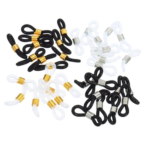 Eyeglass Chain Connector Retainer 40pcs Strap Holder Chain End Loop