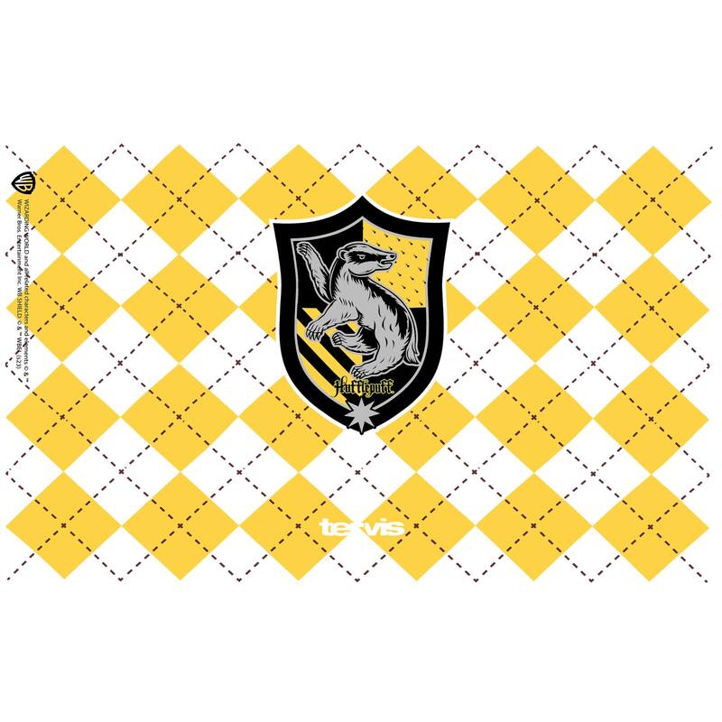 Tervis Harry Potter House Rules Collection Made in USA Double Walled Insulated Travel Tumbler, Hufflepuff - 16oz - 4pk