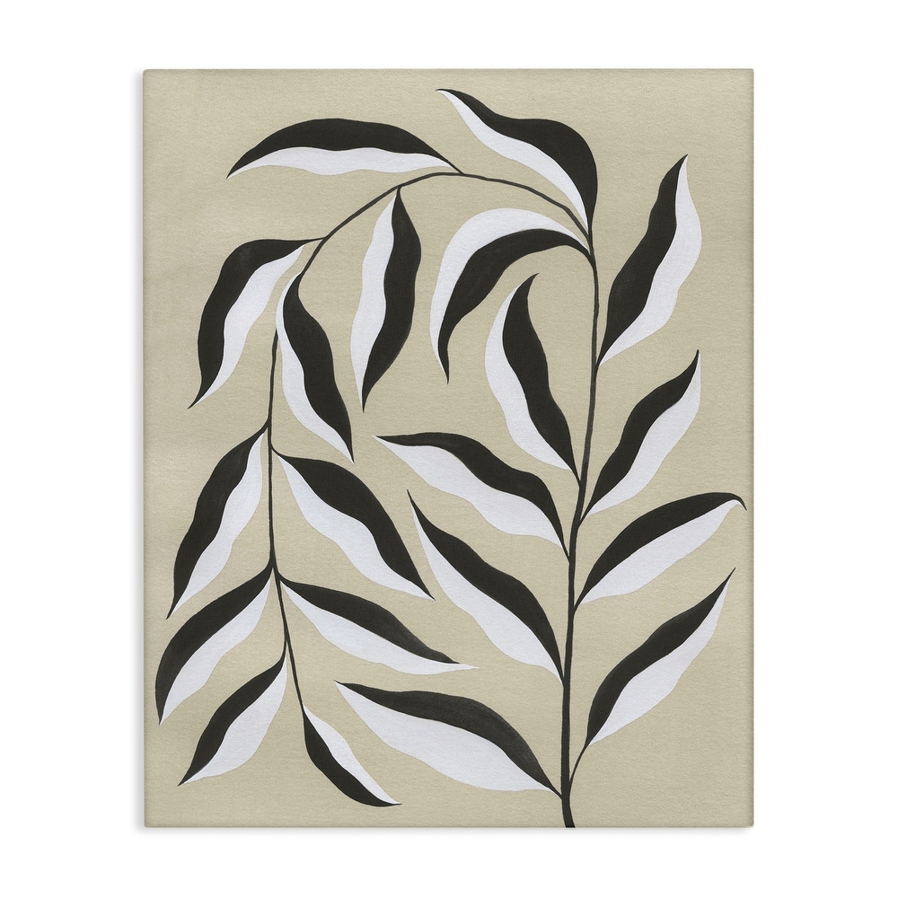 Stupell Natural Curved Vegetation Canvas Wall Art Design By Grace Popp