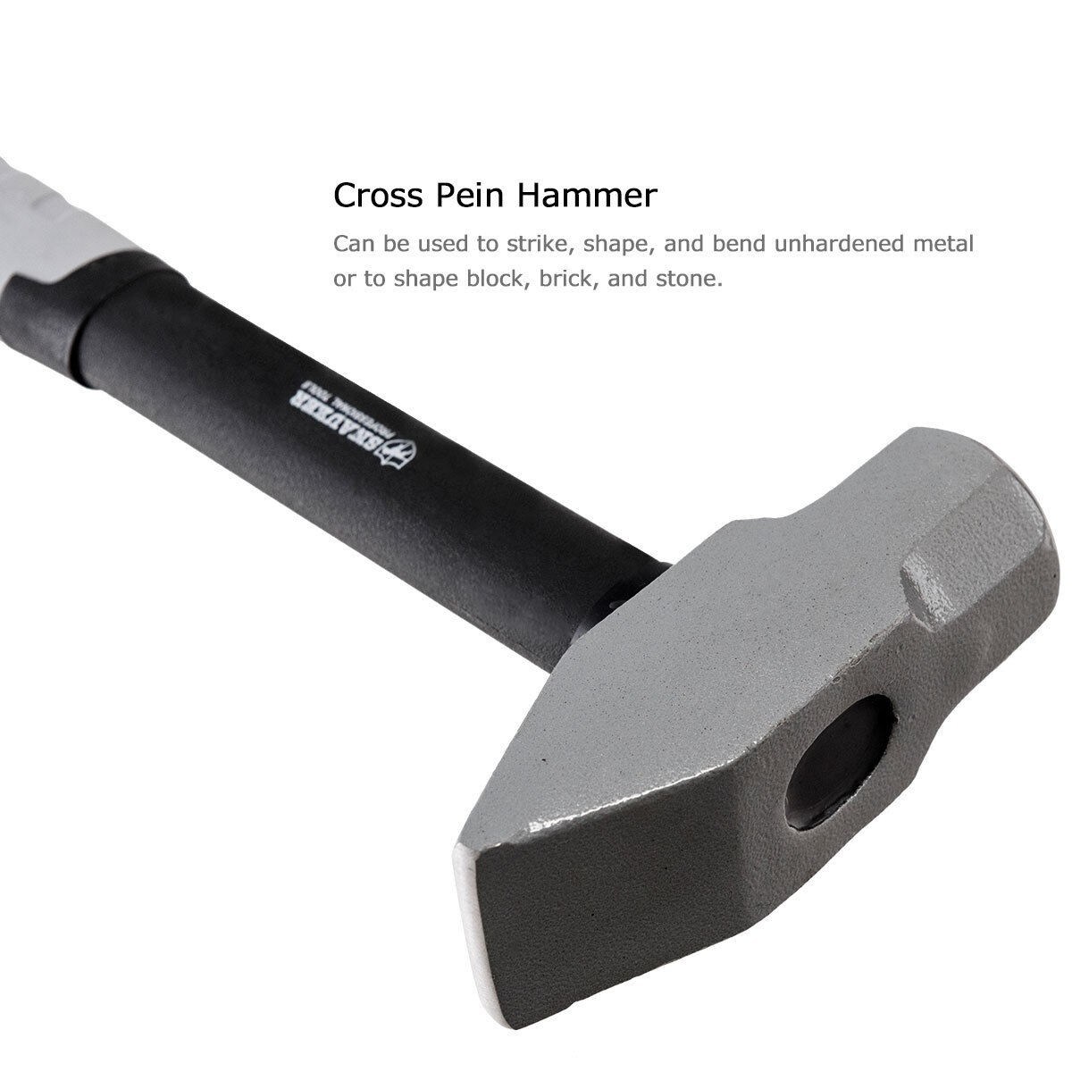 5 Piece Hammer Set Professional Blacksmith Propane Forge Tool Shop Garage Kit 