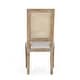 preview thumbnail 62 of 62, Remuda Wood and Cane Upholstered 5 Piece Circular Dining Set by Christopher Knight Home
