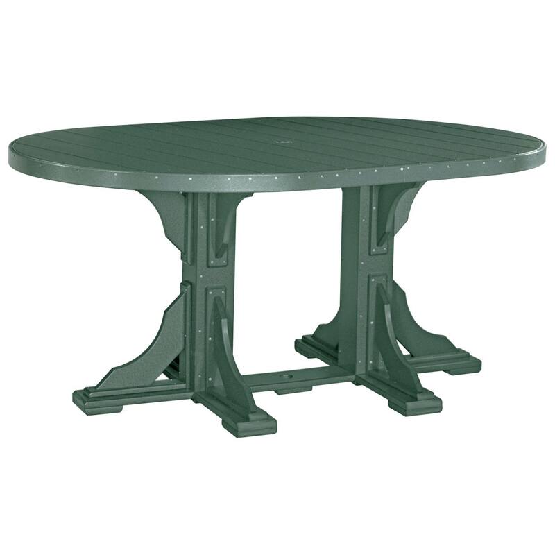 Poly Lumber Oval Table