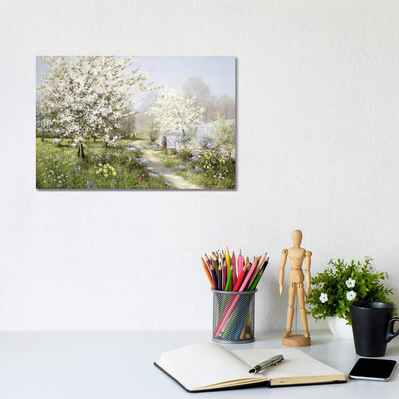 iCanvas "Spring Blossoms" by Peter Motz Canvas Print - 8x12x0.75