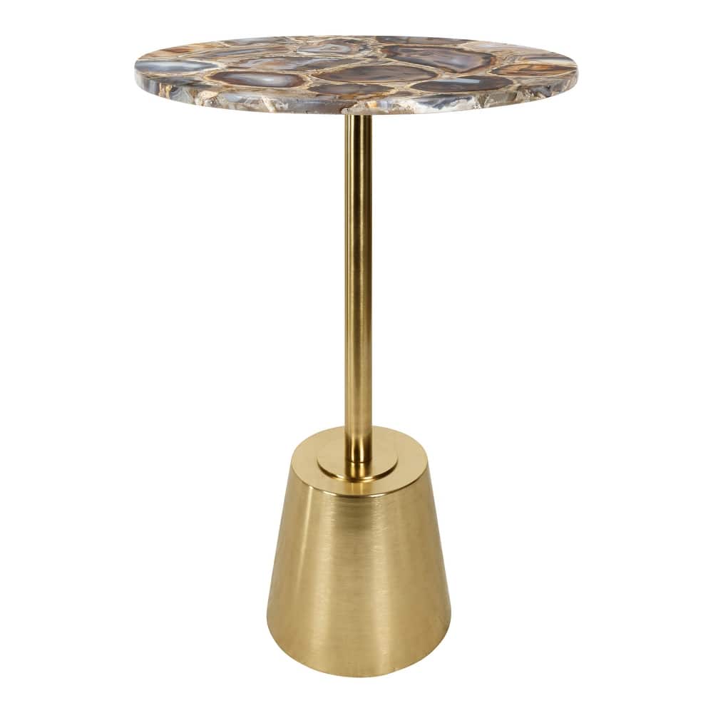 Kate and Laurel Tira Round Side Table