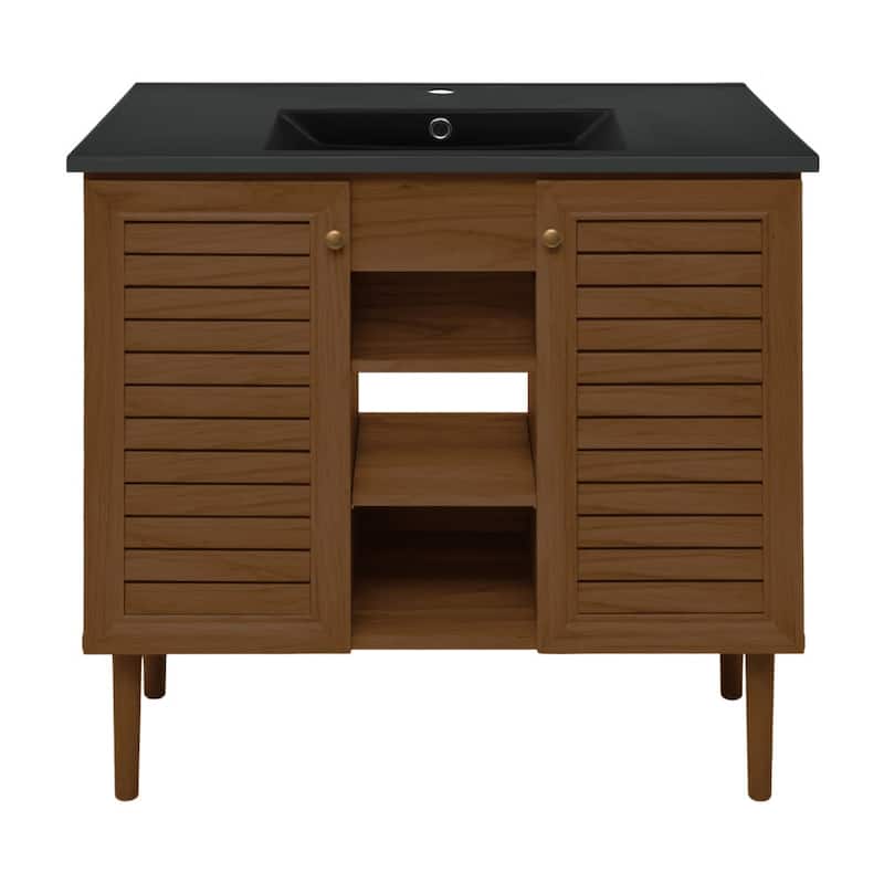 Swiss Madison SM-BV6202 Bron 37" Free Standing Single Basin Vanity Set
