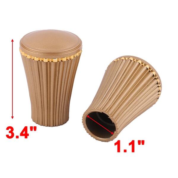 Shop Home Curtain Window Drapery Rod Ends Cap Finials Gold Tone