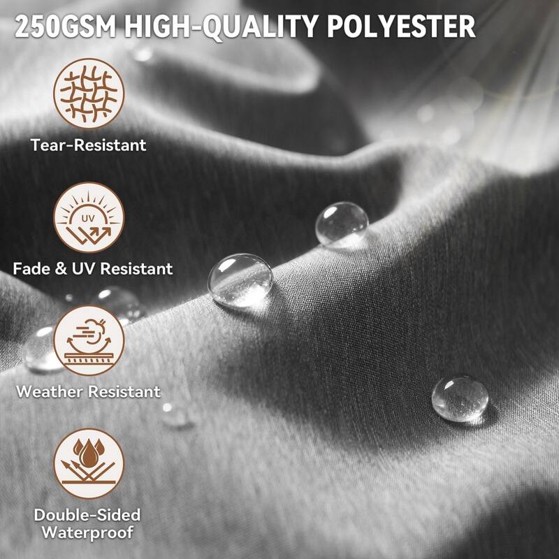 Gymojoy 72x22x3.5 Inch Outdoor Chaise Lounge Cushion, Waterproof Patio & Pool Chair Cushion with Removable Cover