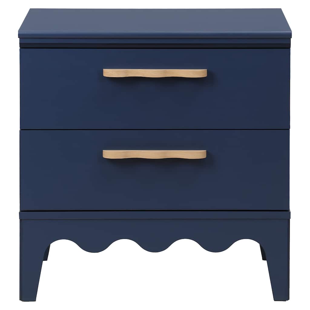 SAFAVIEH Home Lovette 2-Drawer Nightstand