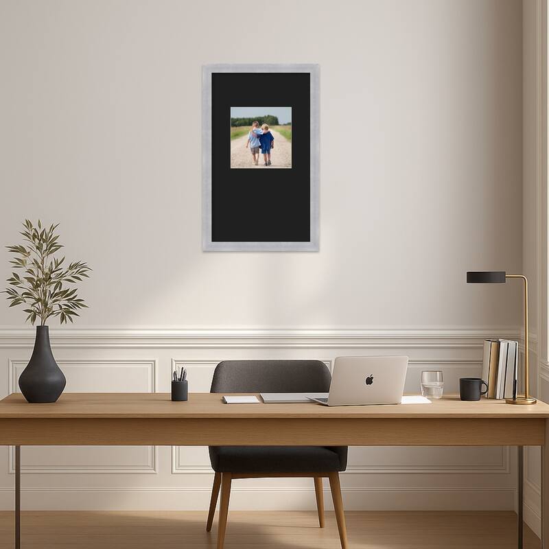 Grace Brushed Gold Narrow Framed Picture Frame, Photo Frame