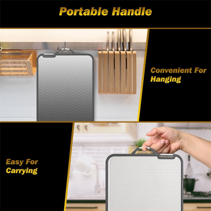 2-IN-1 Double Sided Cutting Board