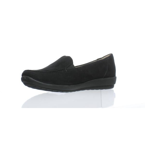 Shop Easy Spirit Womens Adriane Black Black Fb Casual Flats Size 8
