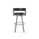 preview thumbnail 68 of 102, Amisco Browser Swivel Bar Stool