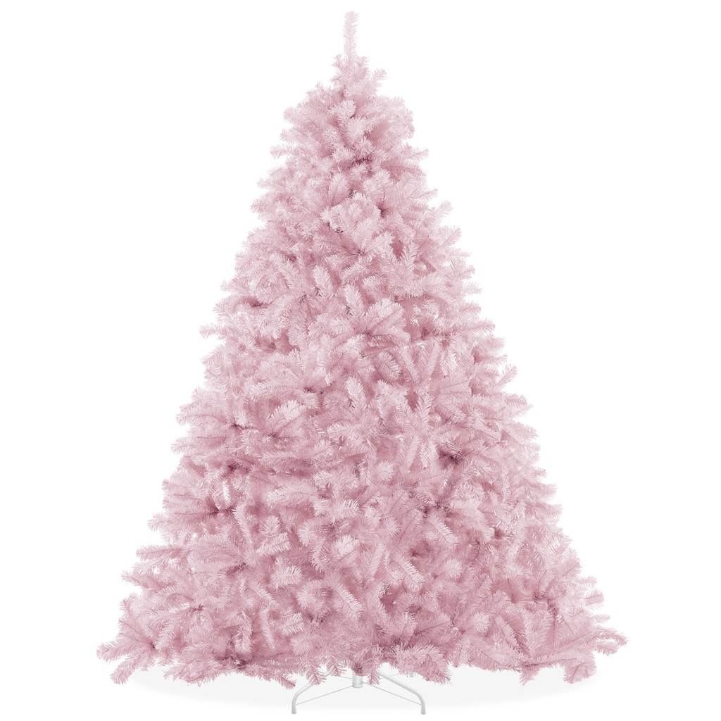 75ft Pink Spruce Artificial Holiday Christmas Tree with Metal Stand - 7.5 ft