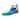 POP JUMP Tropical Island 23' Dual Lane Center Climb Waterslide With Attached Pool - 13' High x 12' Wide x 23' Long
