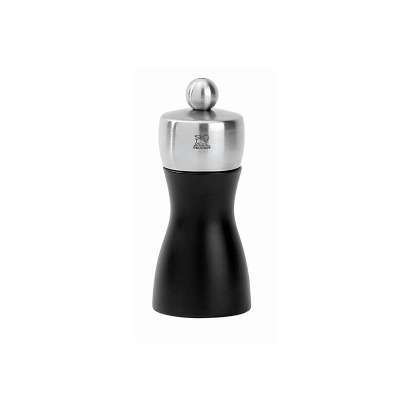 Peugeot Fidji 4.75 Inch Pepper Mill, Black Matte - Black Matte - Black Matte