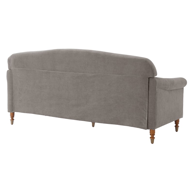 Christopher Knight Home - Modern Upholstered Loveseat Sofa with Rolled Arms