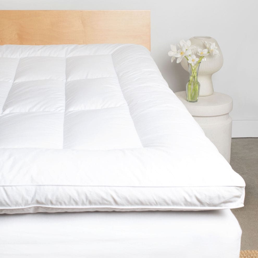 Feather & Down Plush Luxury Mattress Topper by BOKSER HOME
