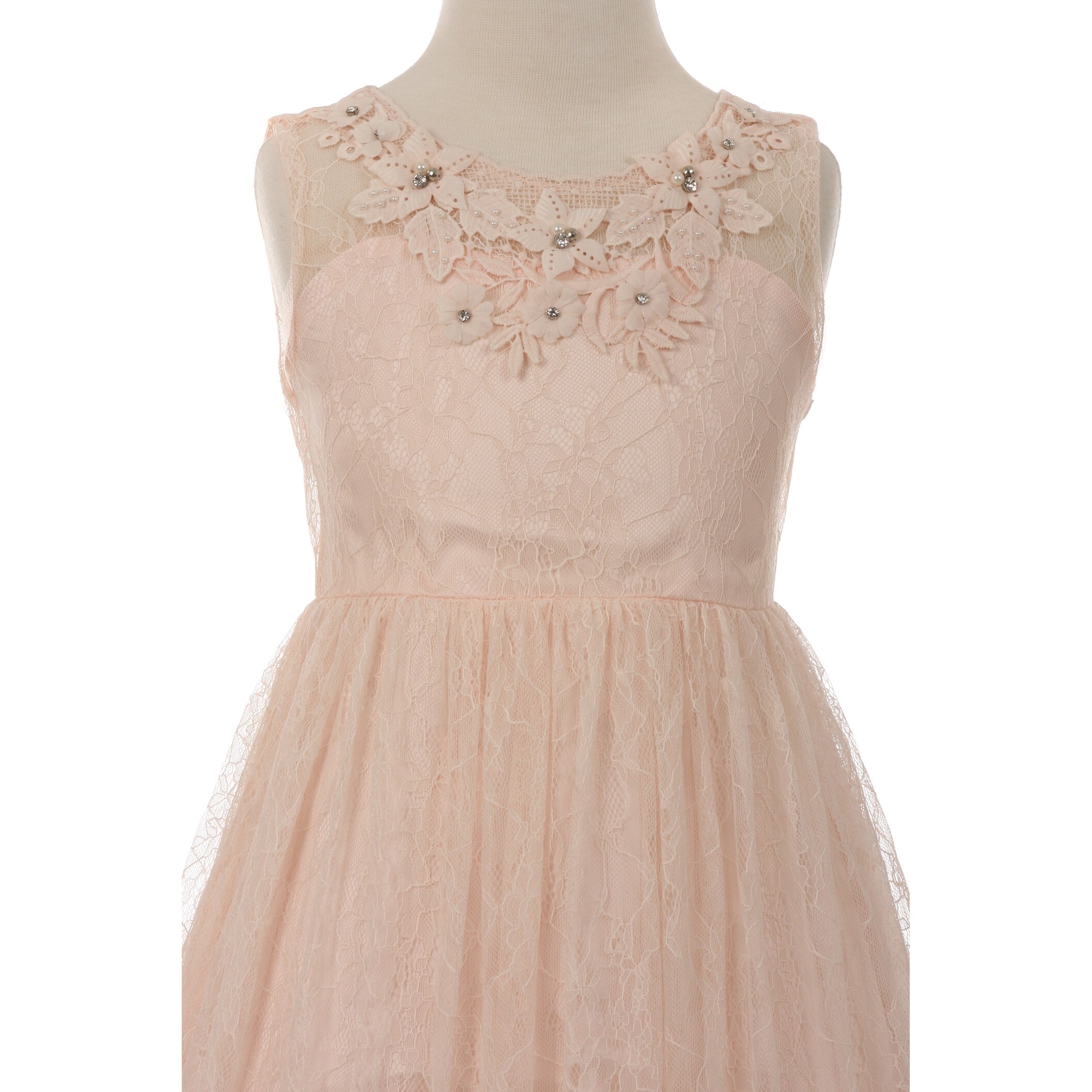 blush little girl dresses