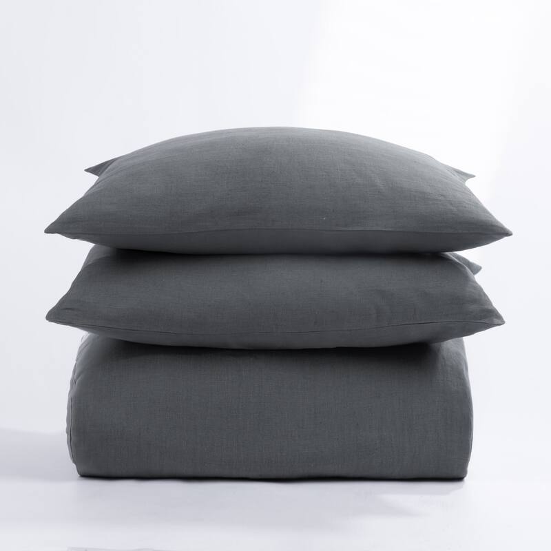 Manoli Duvet Cover, Cloud Blue, Queen Set
