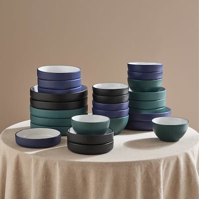 Christian Siriano Larosso Stoneware Dinnerware Set