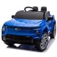 preview thumbnail 3 of 77, Licensed 24V Kids Chevrolet Silverado EV Ride-On Car with Four-Wheel Suspension, Bluetooth, Music, Remote Control, and LED Light
