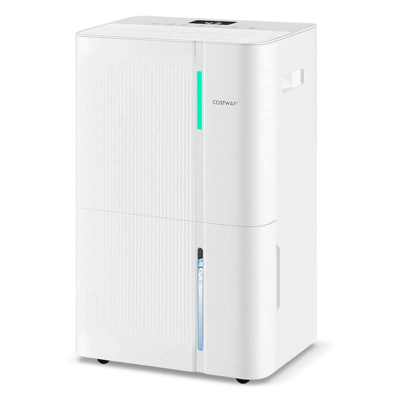 Costway 74 Pints Dehumidifier for Home 6000 Sq.Ft Dehumidifier with - See Details
