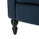 preview thumbnail 32 of 42, Walter Tufted Fabric Wingback Recliner Club Chair by Christopher Knight Home