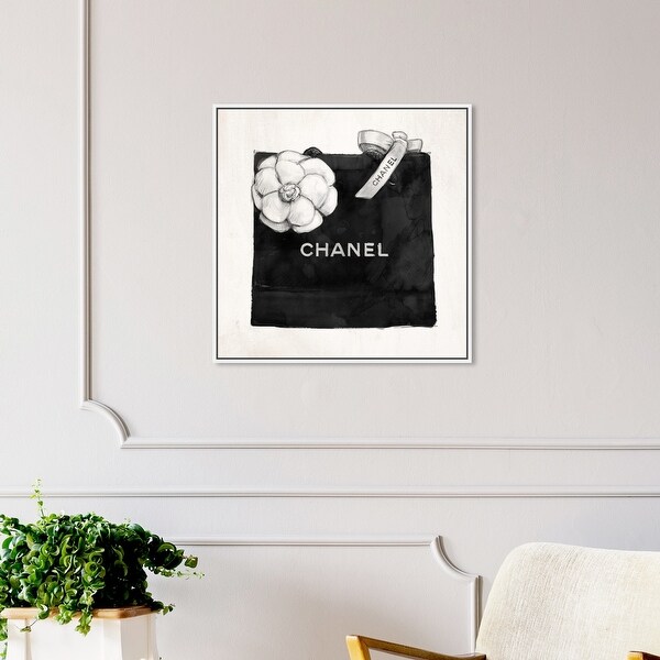 Oliver Gal 'Luxury Shopping Bag' Fashion and Glam Wall Art Framed