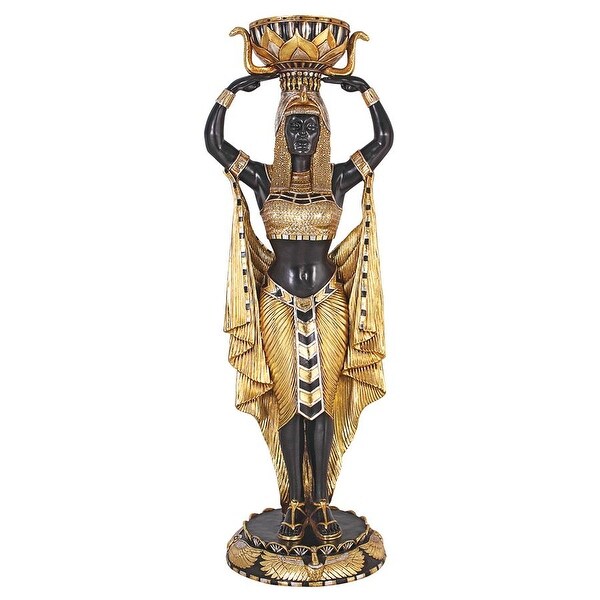Design Toscano Cleopatra's Egyptian Nubian Maiden with Urn: Grande