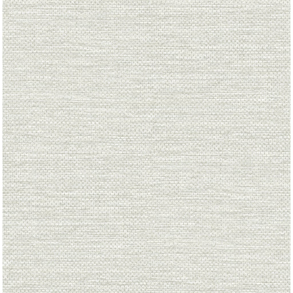 A-Street Prints Malin Dove Faux Grasscloth Wallpaper
