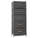 preview thumbnail 9 of 62, VredHom 5 Drawers Vertical Dresser Storage Tower Grey - 5-drawer