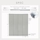 preview thumbnail 15 of 77, GoDear Design 99.99% Blackout & Sheer Natural Woven Adjustable Sliding Panel Track Blinds, Vertical Blinds, 45.8"- 86" W x 96" L