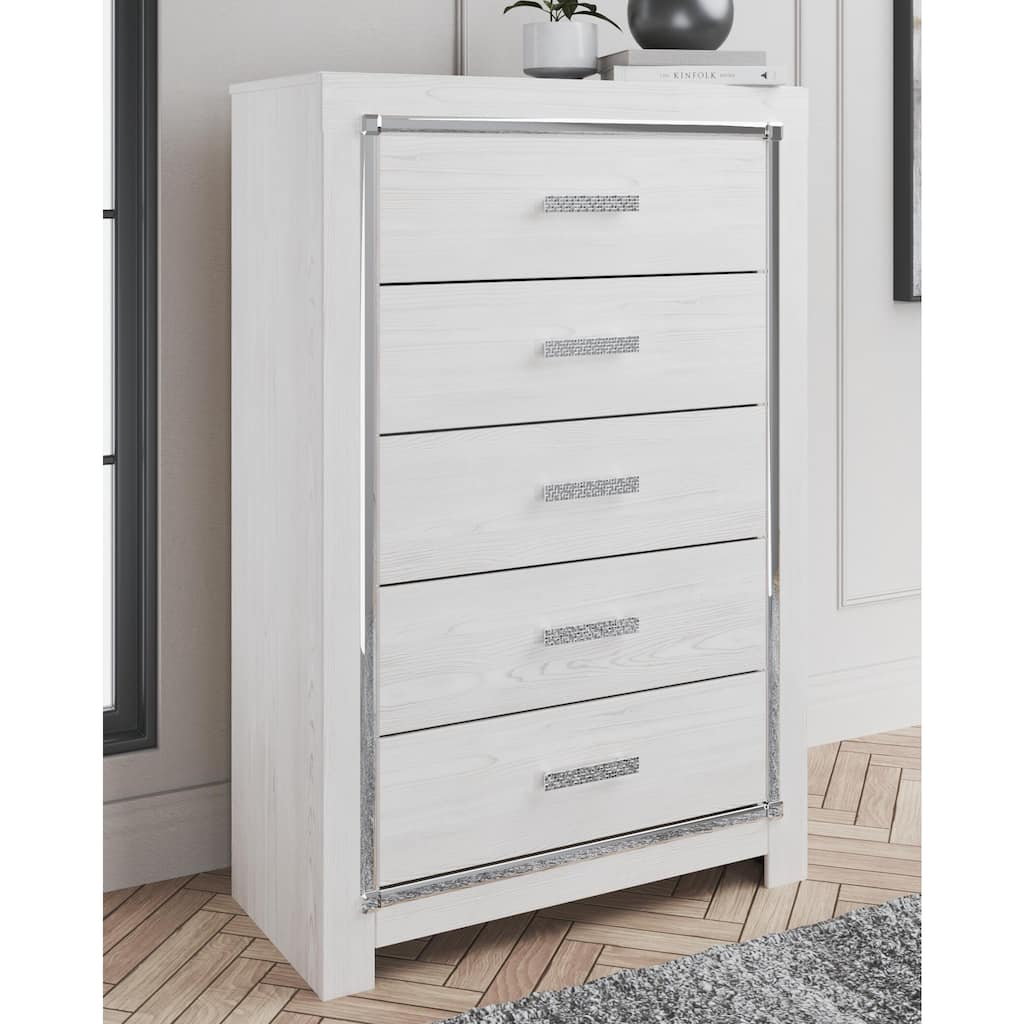 Signature Design by Ashley Altyra White Dresser